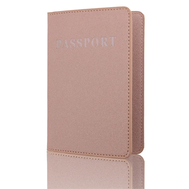 Mcneely Travel Cute Girls Passport Cover Women Passport Holder Case for