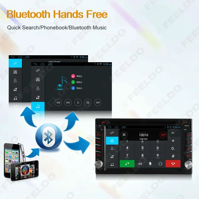 Perfect LEEWA 6.2"inch Universal 2DIN Android 4.4.4 Quad Core Car DVD Player With GPS Navi Radio For Nissan/Hyundai #CA2420 14