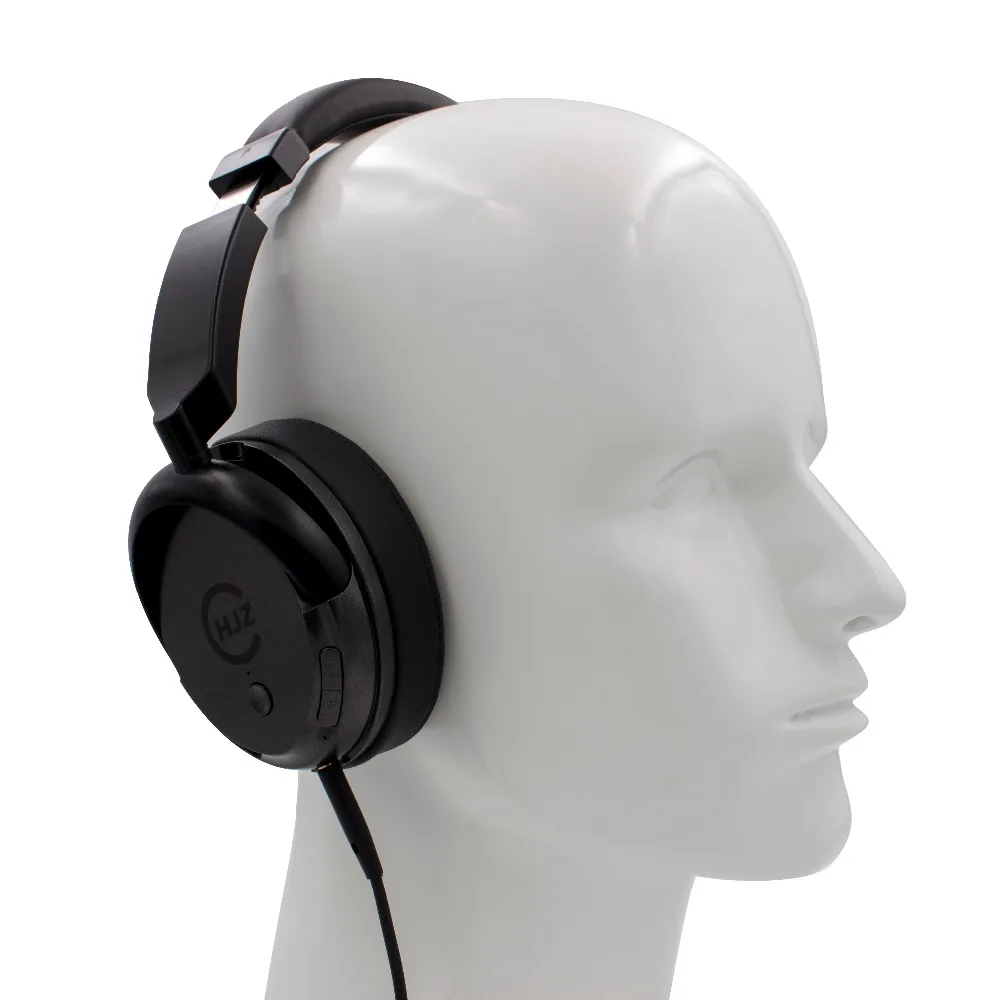SikkiS беспроводные Bluetooth наушники складные спортивные с микрофоном пульт дистанционного управления для игры HiFi компьютер стерео Бас Звук KST-900
