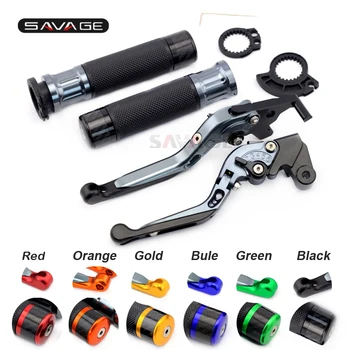 

For KAWASAKI Z750 Z1000 VERSYS1000 ZZ-R600 motorcycle clutch levers brake folding adjustable handlebar hand grips