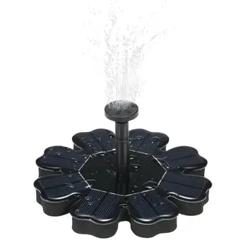 

Flower-shape Solar Powered Floating Fountain for Pond Garden Decoration