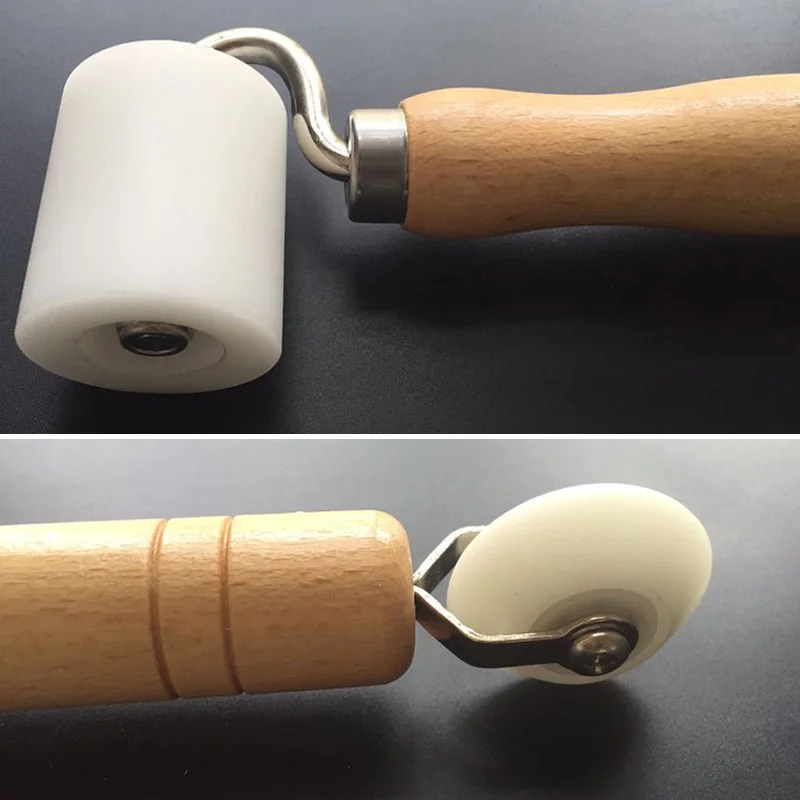 

Newest Dual Head Corner Wallpaper Seam Roller Seam DIY Tool for Seamed Home Decor