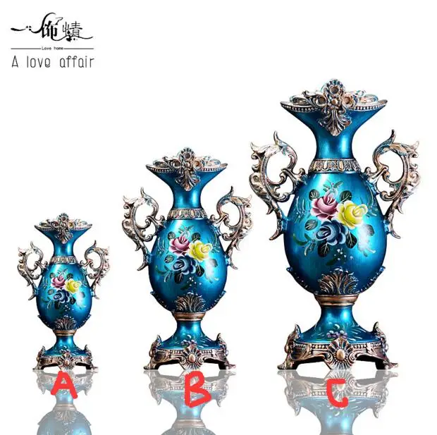 

The vase is decorated with antique luxury home furnishing creative porch restaurant European decoration