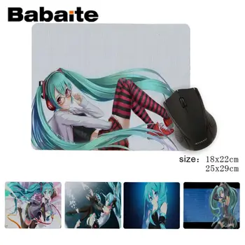 

Babaite 2018 New Shop Hatsune Miku Anime Computer Gaming Mousemats Personality Customized High Quality Mouse pad