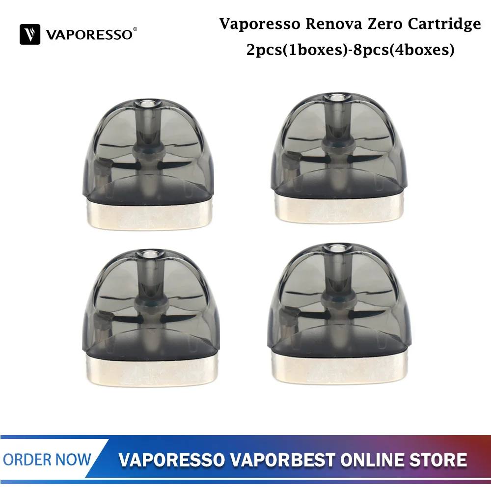 

2Pcs-8Pcs Original Vaporesso Renova Zero Cartridge Electronic Cigarette Accessories 1.0ohm 2ml Atomizer For Renova Zero Kit