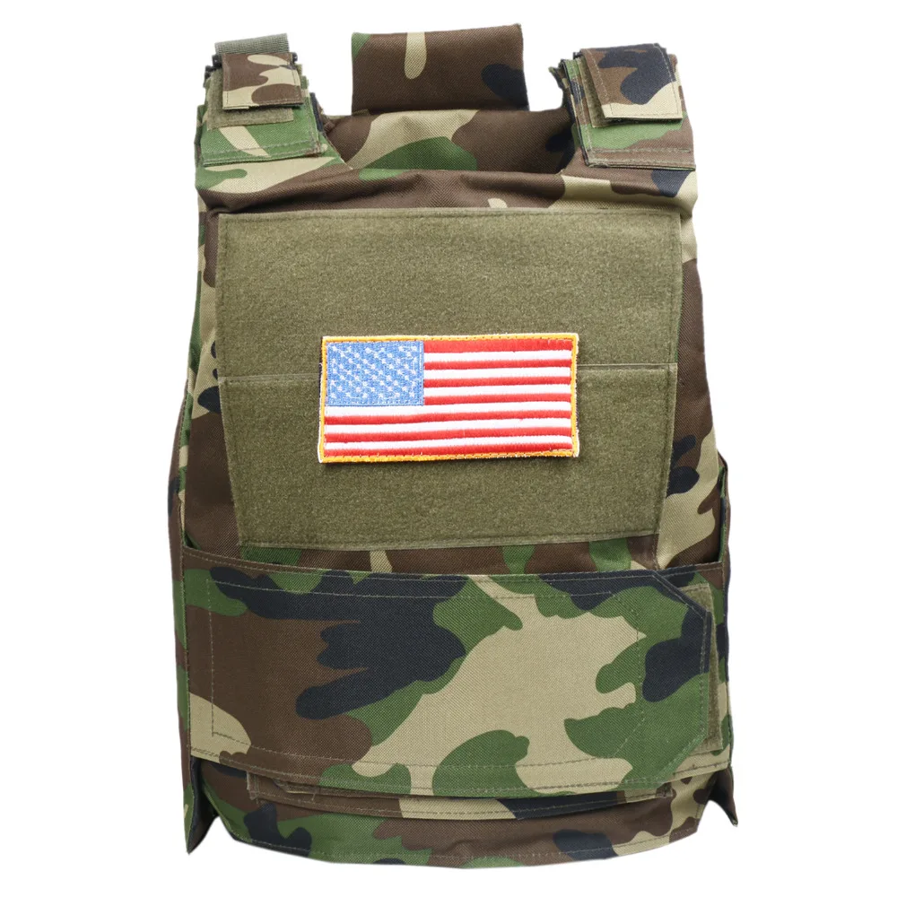 Buy TACTICAL AIRSOFT PAINTBALL VEST WOODLAND CAMO 33695 from Reliable vest