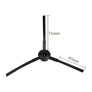 

10PCS Side Brush Brushes for Ecovacs Vacuum Cleaner Sweeping Robot CR120/CEN540/X500/X580/KK8,Replacement Brim Side Brush Kit