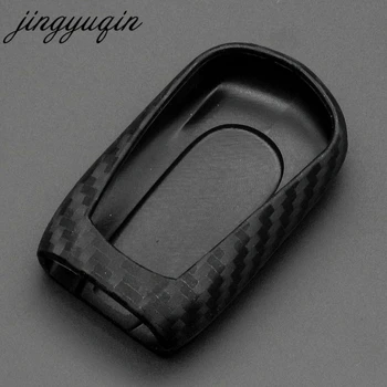 Keyforkess custodia portachiavi in Silicone al carbonio per OPEL Astra Buick Encore Envision New Lacrosse Chevrolet Car Styling Cover in fibra - Jingyuqin custodia portachiavi in Silicone al carbonio per OPEL Astra Buick Encore Envision New Lacrosse