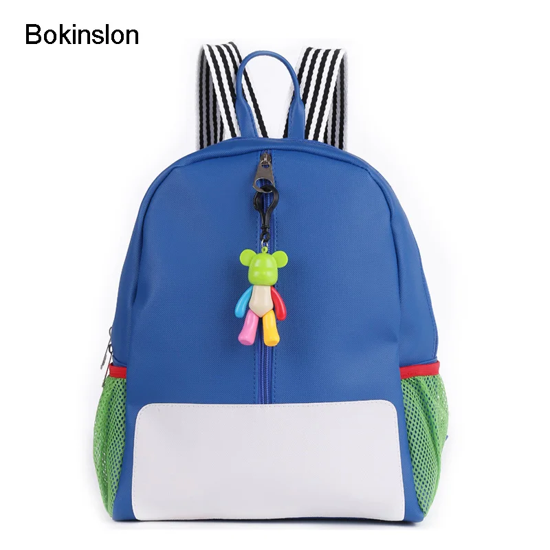 Bokinslon милые дети рюкзак сумка мода мультфильм Обувь для девочек школьная