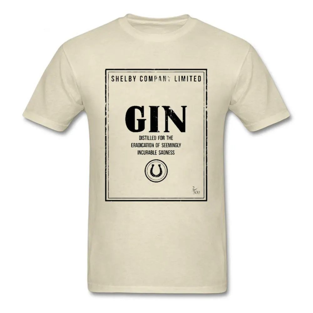 PEAKY BLINDERS GIN Мужская футболка Шелби компания ограниченная 2019 модная с логотипом на