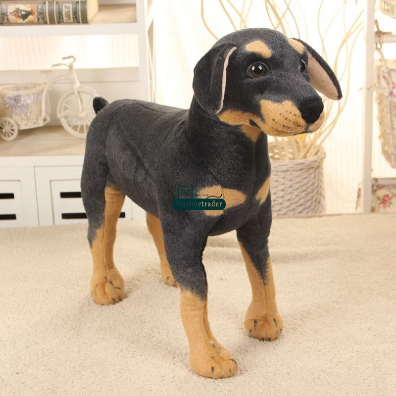 Dorimytrader New Hot Simulated Animal Dog Plush Toy 68cm Stuffed Soft Cute  Cartoon Dogs Doll Kids Gift DY616188 (7)