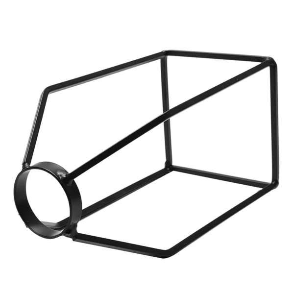 Практичный Бутик в скандинавском стиле 3D стеклянная железная художественная Геометрическая ваза с кюветой настольное растение бонсай цветок Свадебный домашний декор