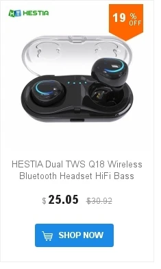 HESTIA TWS X3T Беспроводная Bluetooth 4,2 гарнитура наушники wtih зарядное устройство коробка бас X1t X2T обновленная для iPhone samsung Android