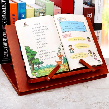 

reading book shelf Wooden bookshelf book holder rack tablet stand kitchen book stand for iPad reading for students stand reading