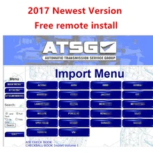 Livre instalar atsg 2017 software de reparação de automóveis (informações de reparação de grupo de serviço de transmissões automáticas)