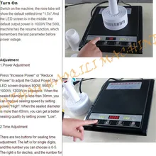 220 V ручная Электромагнитная Индукционная Уплотнительная Машина 500E для медицинская пластиковая бутылка крышка Индукционная герметизирующая машина 20 мм-100 мм