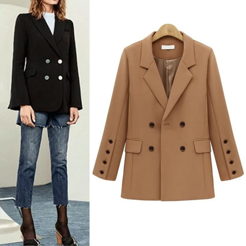 

Women blazers 2018 suit for work office uniform designs women business office wear clothing jacket blazer woman 2018 KK2489