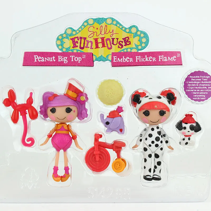 2 шт. кукла + аксессуары 3 дюйма оригинальные куклы MGA Lalaloopsy с аксессуарами