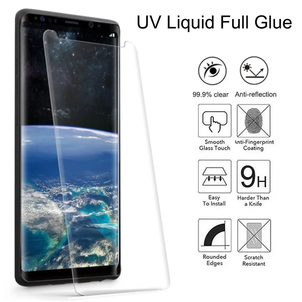 SZYSGSD 3D Full Glue Invisible Nano Liquid Screen Protector For Samsung