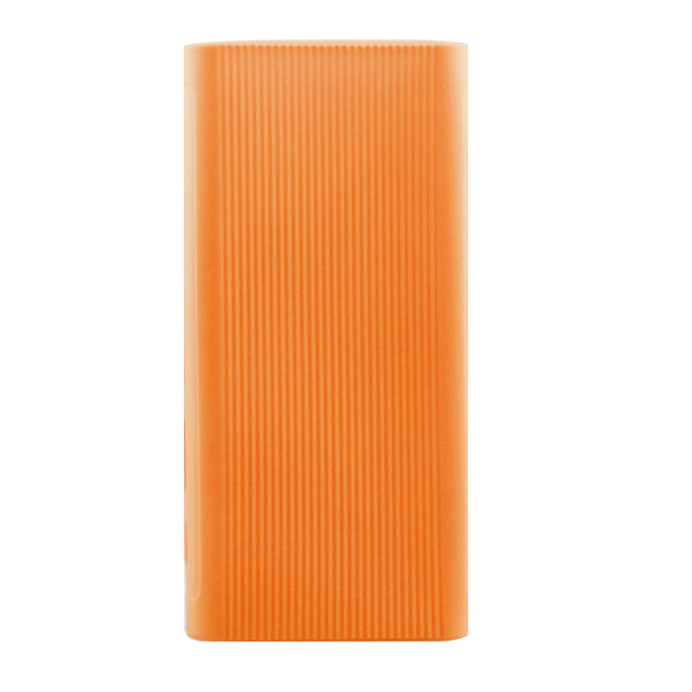 Мягкий силиконовый защитный чехол для Xiaomi power Bank 5000 10000 20000 mAh портативный внешний аккумулятор резиновый корпус