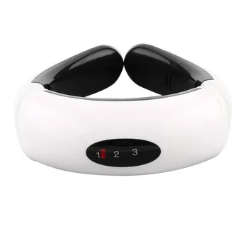 

Magnetic Therapy Neck Massager Cervical Vertebra Physiotherapeutic Protection Spontaneous Heating Belt Body Massager new