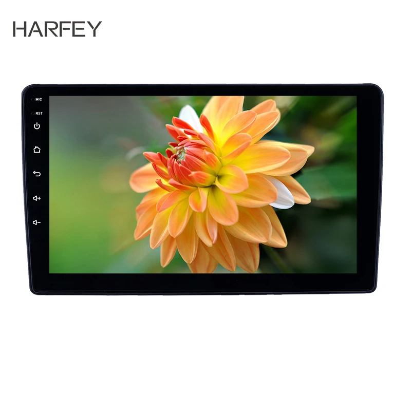 Автомагнитола Harfey 2 din Android 9 1 GPS для Peugeot 307 2001 2008 Wi Fi сенсорный экран дюймов