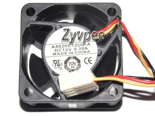 SEI 4020 A4020B12UD-A 12V 0.2A 3Wire Cooling Fan