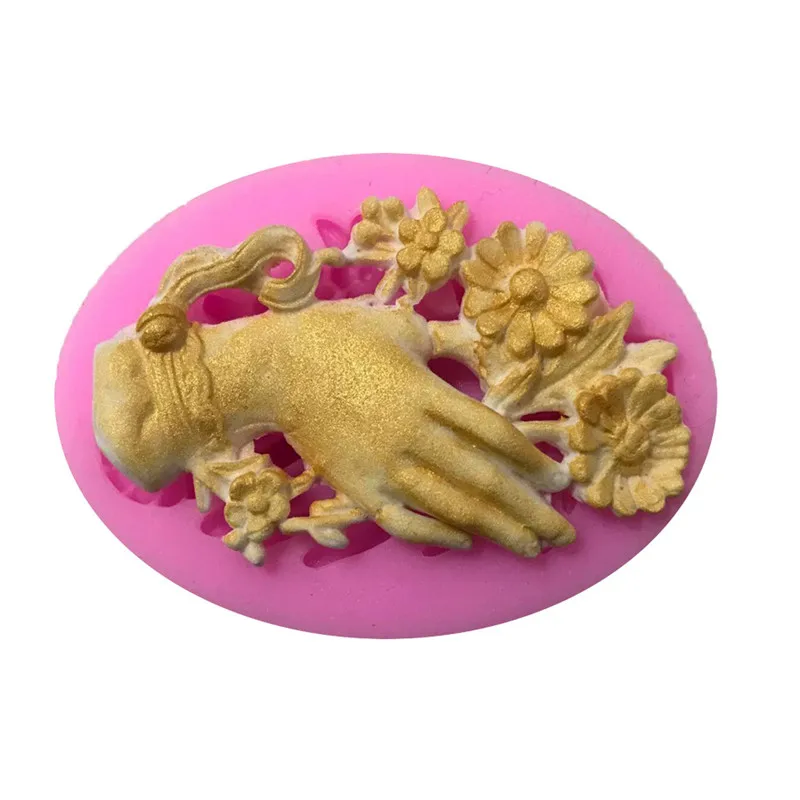 

Beautiful Hand Shape Silicone Cake Mold,Kitchen Baking Molds For Chocolate Pastry Soap,Fondant Decorating Tools Accessories