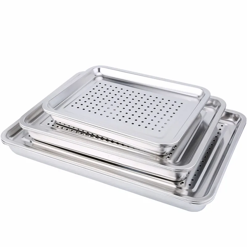 

Special offer thick stainless steel tea tray Portable tea sea Simple large storage water tea tray Chinese kung fu tea set