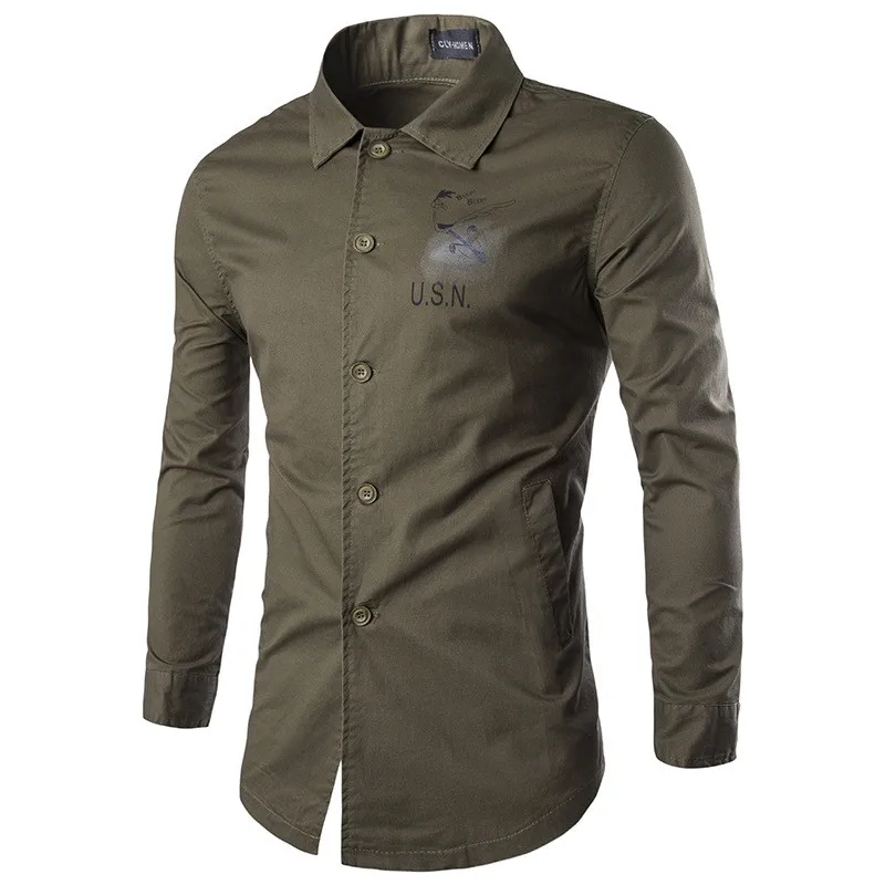 Brand New font b Men s b font Casual font b Shirt b font Social Solid