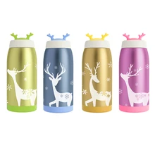 Weihnachtsgeschenk Thermosflasche 350/500 ml für Kind Edelstahl Garrafa Termica Inox Reisebecher Copo Termico Becher nette Termo