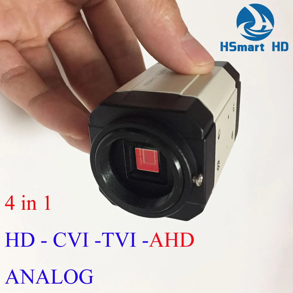 New 4in1 HD OSD Camera 2.0MP 1080P CCTV HD CVI AHD TVI Analog Mini Box Security Color Camera