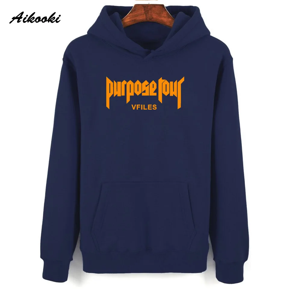 2018 Aikooki Justin Bieber Hoodies men/women Harajuku Cotton Hip Hop Sweatshirt men/women Justin Bieber Fashion Warm Clothes