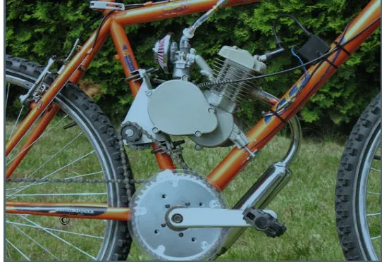 Outrider Jackshaft shifter kit for gasoline engine 80cc bicycle