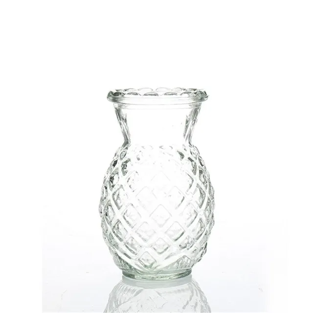 1 pc Transparent Glass Bud vase Pineapple vase for Weddings Events Decorating Arrangements Flowers Flowers Not Included 1 pc Transparent Glass Bud vase Pineapple vase for Weddings Events Decorating Arrangements Flowers Flowers Not Included