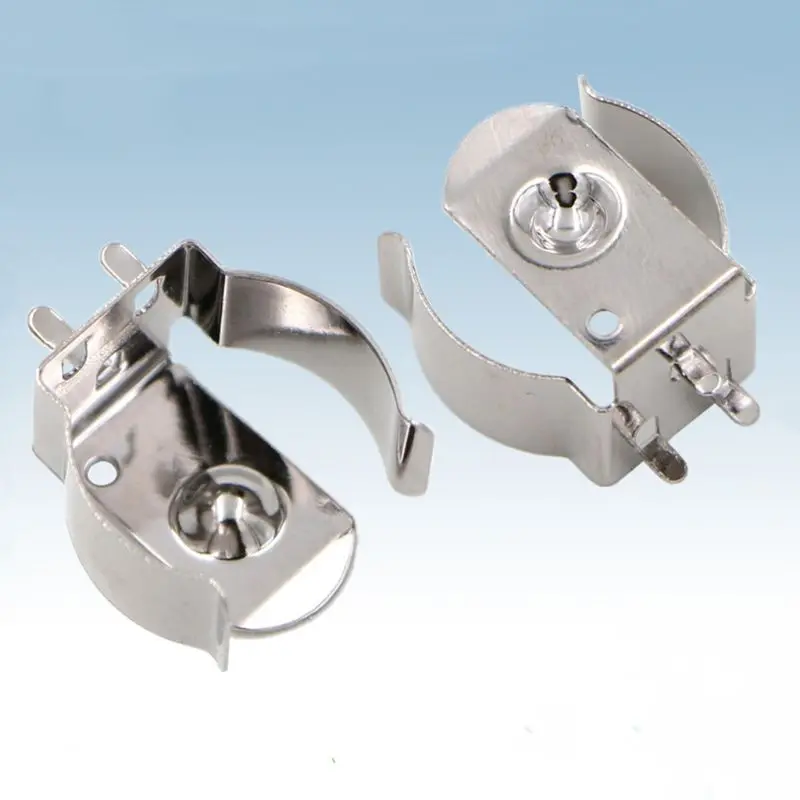 

10PCS 18650 Battery Clips Clamp for 18650 CR123A Battery Spring Steel TBH-18650-CLIP01 Accessories