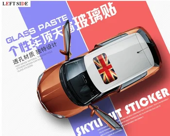 

LEFT SIDE Car Stickers Creative Waterproof HD Inkjet Head Sticker Car-styling Body High Quality Stickers Car Accessories head