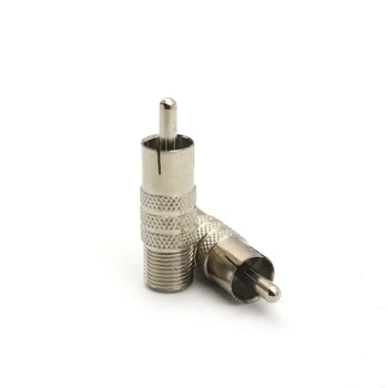 

5pcs BNC Female To RCA Male Coax Cable Connector Coupler Adapter for CCTV Camera Audio Camera Security Surveillance System