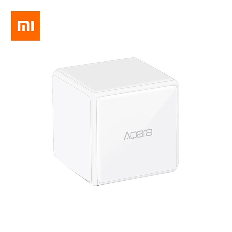 

Xiaomi Aqara Magic Cube Smart Home Controller Zigbee Version 6 Actions Operation for Smart Home Device Support Mijia APP