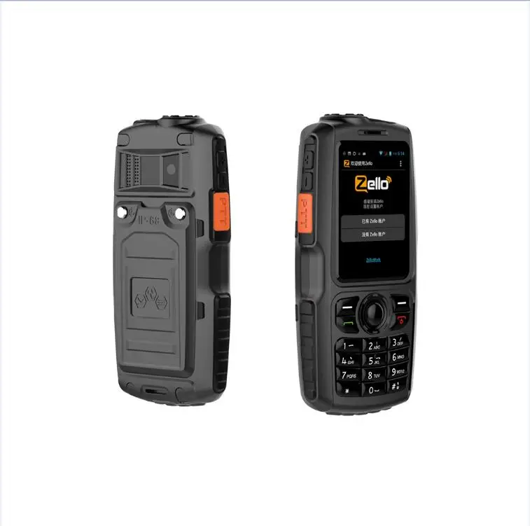 Upgrade for A17 AndroidWCDMA/GSM 3G Radio &UHF 400-470MHZ Mobile Phone PTT Walkie Talkie Smartphone Dual SIM work with Zello A18