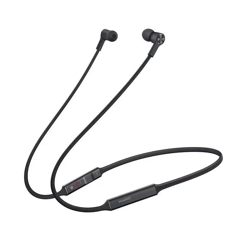 Huawei freelace спортивные наушники с микрофоном ушной крючок huawei беспроводной связи Bluetooth для наушников, карты памяти кабель металлическая полость жидкий силикон магнитный переключатель