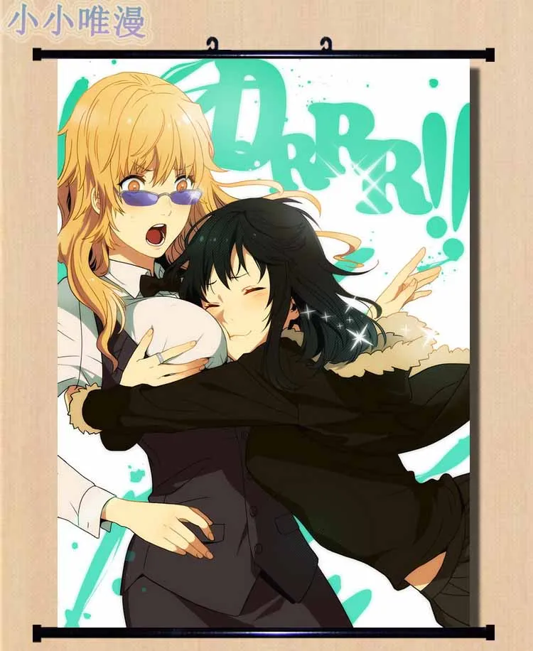 Аниме DuRaRaRa! Celty Sturluson & Ryugamine Kida Masaomi Orihara Izaya домашний декор настенные прокрутки