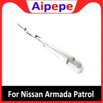 

Car Styling For Nissan Armada Patrol Royale Nismo Y62 2016 2017 2018 ABS Chrome Auto Rear Window Windscreen Wiper Cover