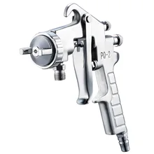 PQ-2 Спрей Инструмент всасывания подачи краски пистолет опрыскиватель 1L горшок сопла 2 мм Fit 1/" воздушный шланг