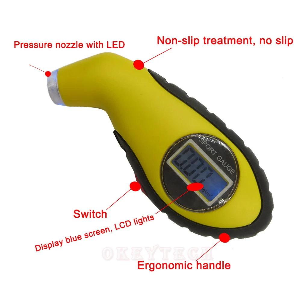 

Brand Okeytech Portable tire pressure monitor sensor Button Battery power wireless and Voltage Display TPMS Diagnostic Tool