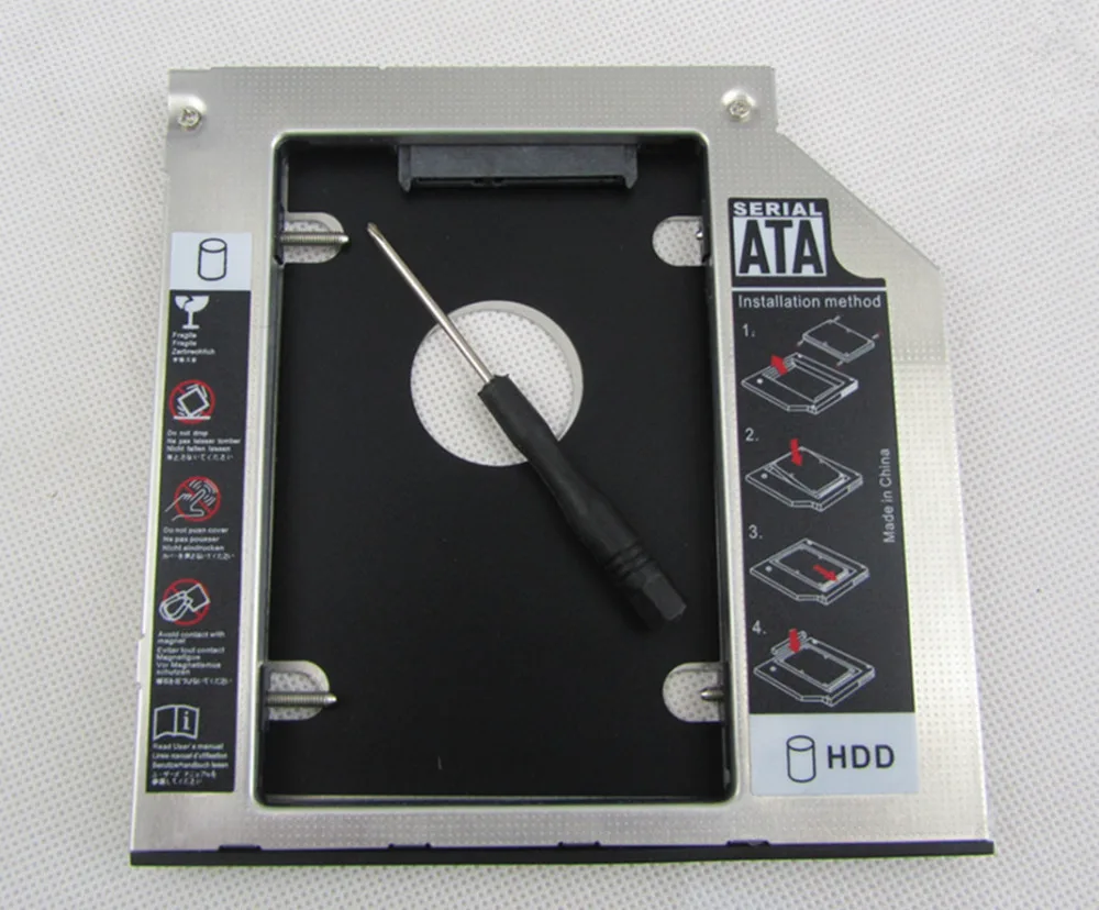 SATA 2nd жесткий диск HDD твердотельный диск caddy лоток для lenovo Thinkpad T440p T540p W540