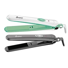 Max 392F Профессиональный плоский Железный Выпрямитель Профессиональный титановый выпрямитель для волос сглаживающий цифровой светодиодный дисплей широкий 45 мм