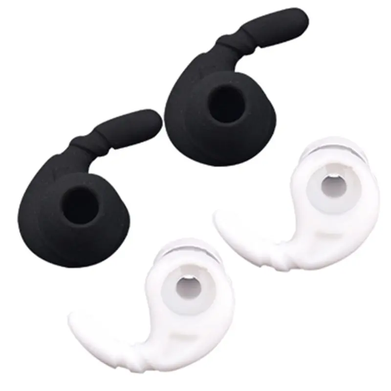 

1 Pair Earbuds Cover In-Ear Tips Soft Silicone Skin Ear Hook Durable Earpiece Accessories for Sports Bluetooth Headset