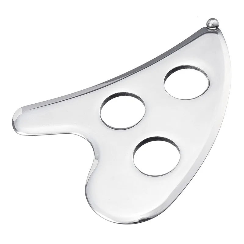 304 массажер Gua Sha из нержавеющей стали, скребок для физической терапии, массажный аппарат для мышц меридиан, спа-доска, инструменты для здоровья тела