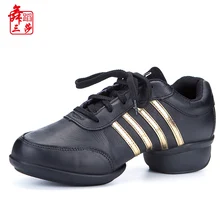 Популярные женские Танцы кроссовки обувь для женщин свиной кожи ткань сетка hiphopshoes джаз обувь